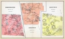Dorchester, Groton, Benton, New Hampshire State Atlas 1892